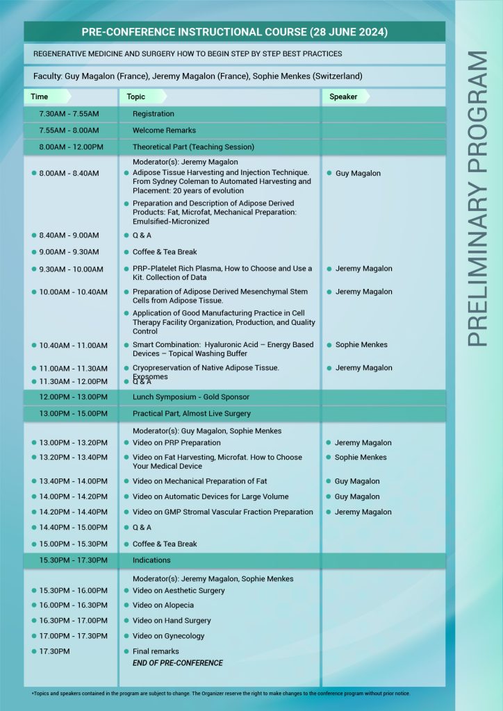 EVENT SCHEDULE 2024 FATS EVENT   Exhibitor Sponsorship Prospectus Program Schedule 724x1024 